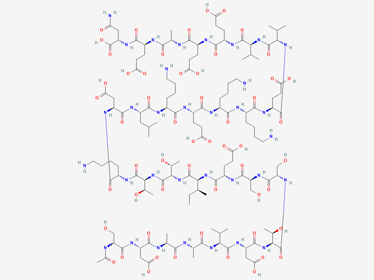 2D reference structure: Thymalfasin, PubChem CID 16130571